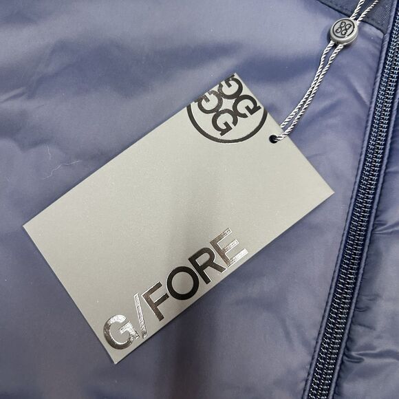 G/Fore Interlock Performer Vest Size XL Stretch Tech Twighlight Navy NWT - Picture 6 of 13